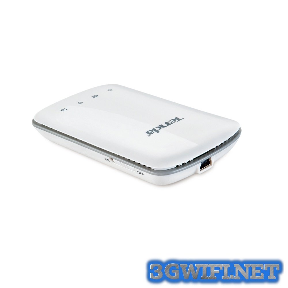 Router Wifi 3G Tenda 186R có cổng sạc pin