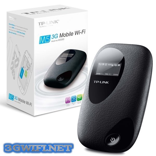 Router wifi 3G giá cả tương đối mềm Tp-link M5350