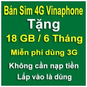 sim 4g vinaphone 6 tháng