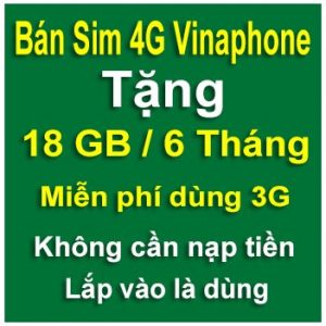 sim 4g vinaphone 6 tháng