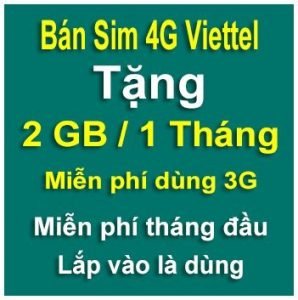 sim 4g viettel cho sinh viên