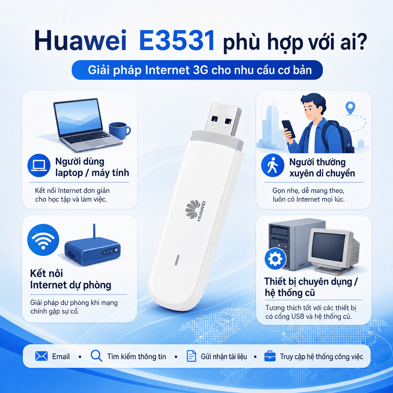 USB 3G Huawei E3531