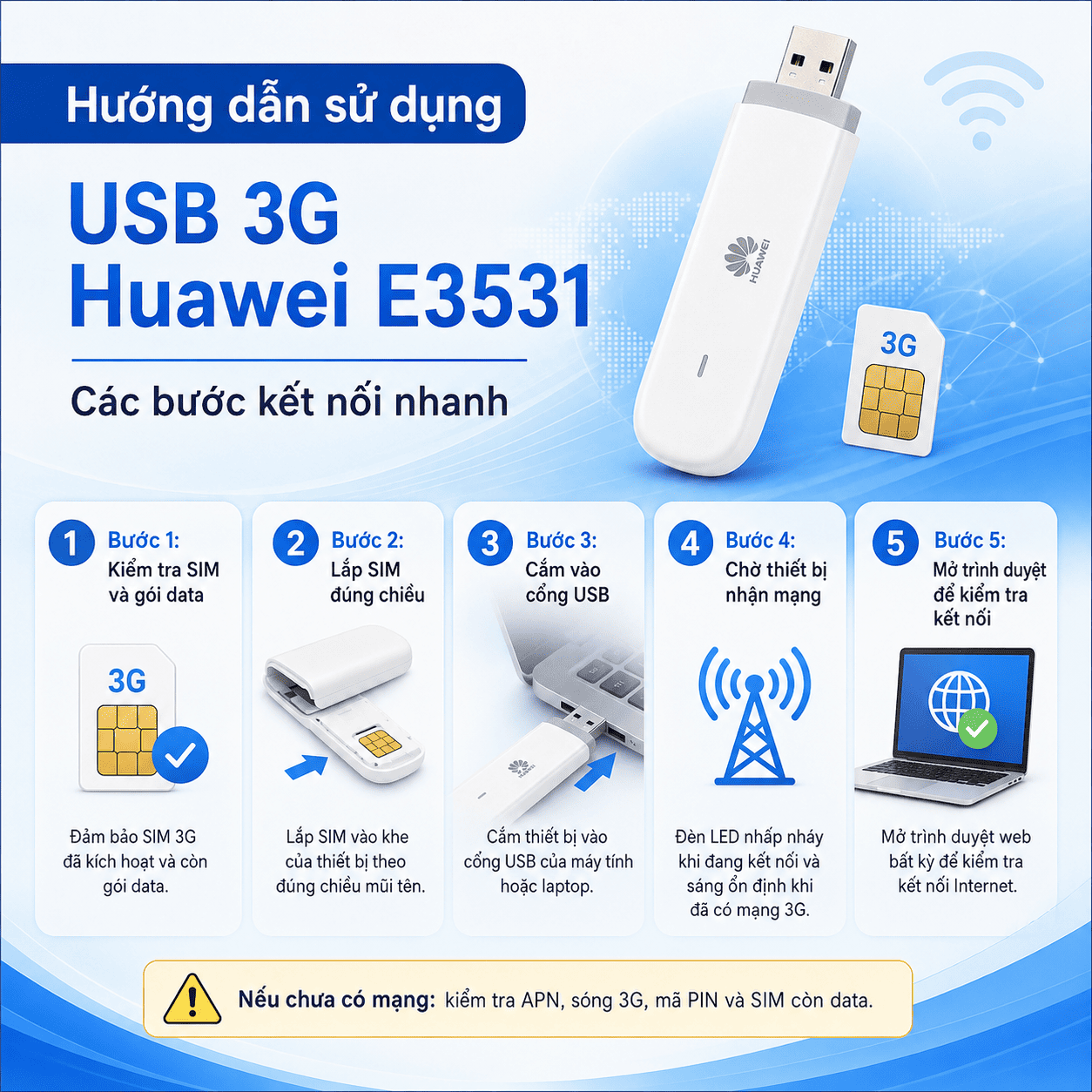 USB 3G Huawei E3531