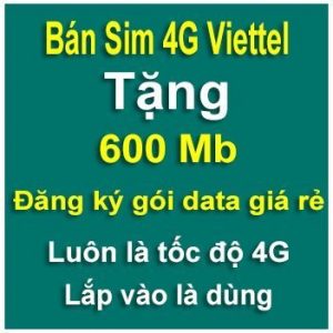 sim 4g viettel 30gb