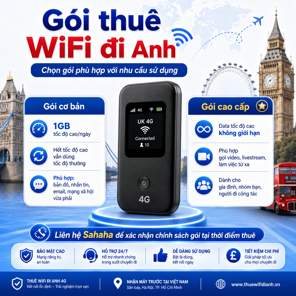 Thuê Wifi đi ANH