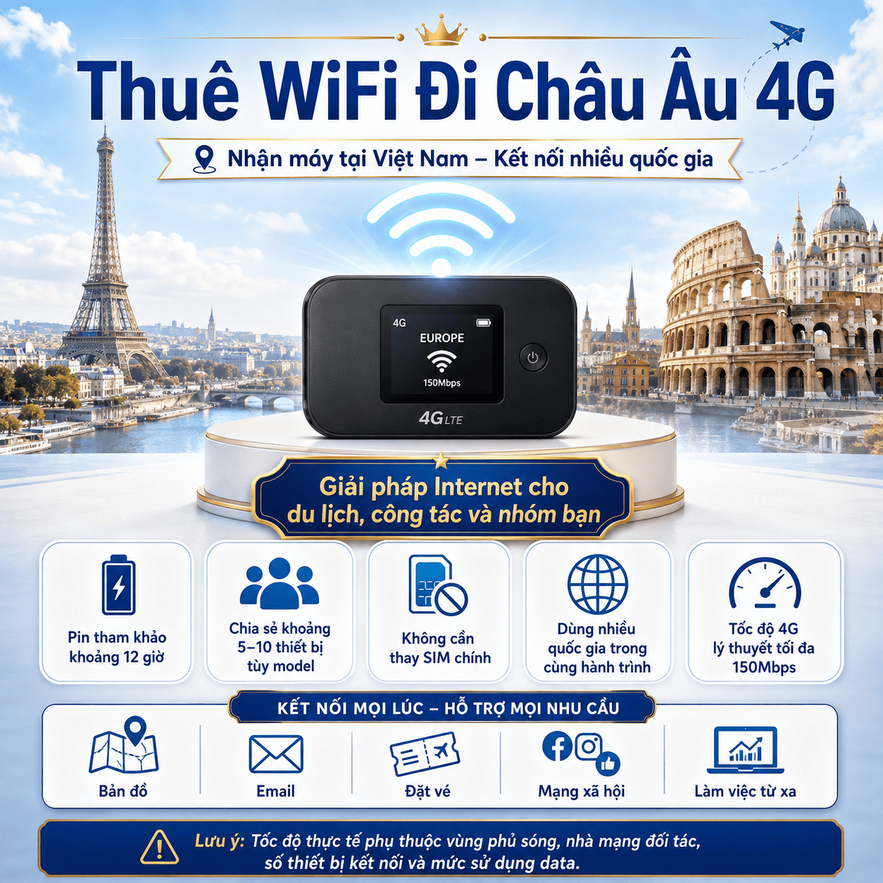 thuê WiFi đi Châu Âu