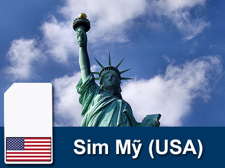 Sim Mỹ (USA) – Sim 3G/4G Du Lịch Mỹ