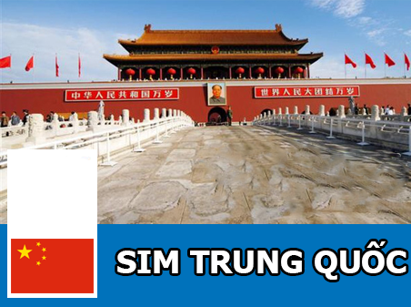 Sim Trung Quốc (China) – Sim 3G/4G Du Lịch Trung Quốc