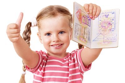 cấp hộ chiếu cho trẻ em