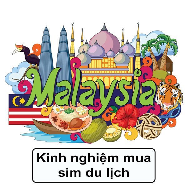 kinh nghiệm mua sim đi malaysia