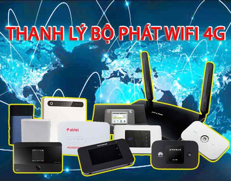 Thanh Lý Bộ Phát Wifi 4G, Router Wifi 4G Chính Hãng 100 ...