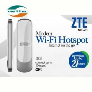 Thanh Lý Usb 3G ZTE MF70 đa mạng giá rẻ