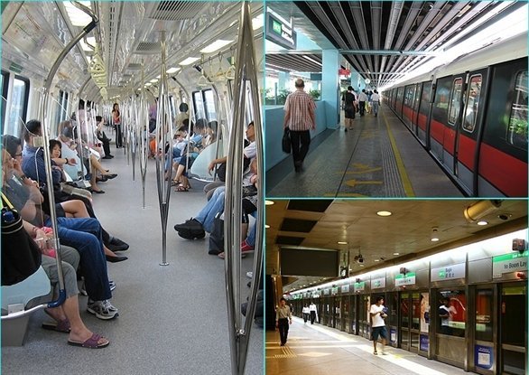 tàu điện ngầm mrt singapore là gì