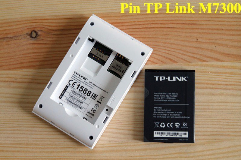 pin tp link m7300