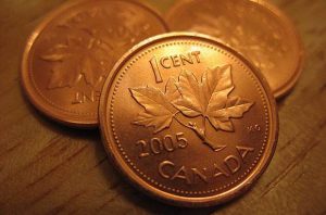 Đồng xu ở Canada