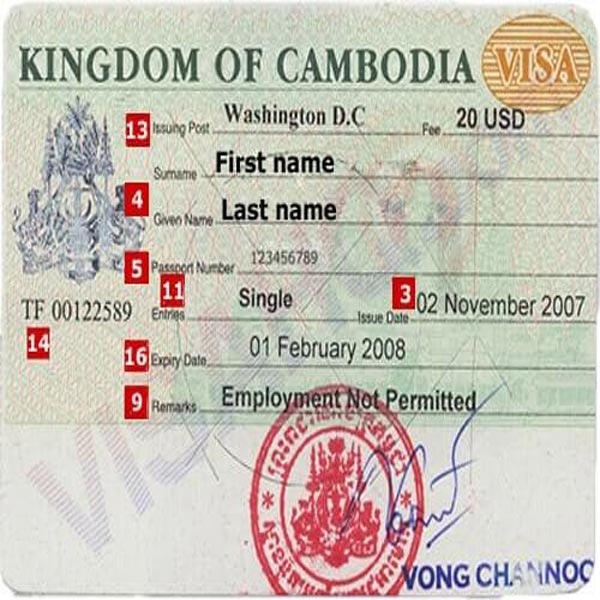 Đi Campuchia có cần visa không 
