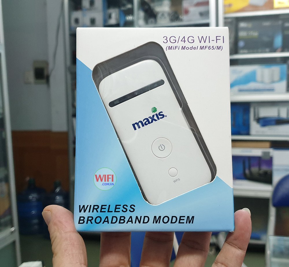 cách sử dụng bộ phát wifi Maxis MF65