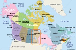 Các vùng lãnh thổ và tỉnh ở Canada