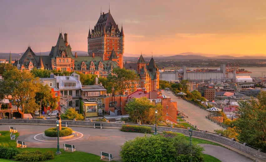 Địa điểm du lịch Canada - Phố cổ Québec