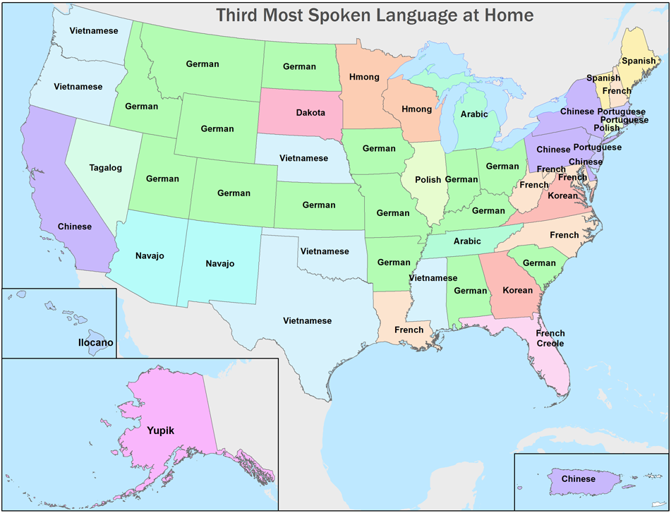 Ngôn ngữ của Mỹ là gì?