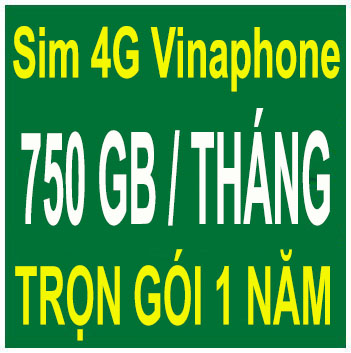 Sim 4G Vinaphone Khuyến Mãi Siêu Khủng 750GB/tháng – 1 Năm Không Phải Nộp Tiền