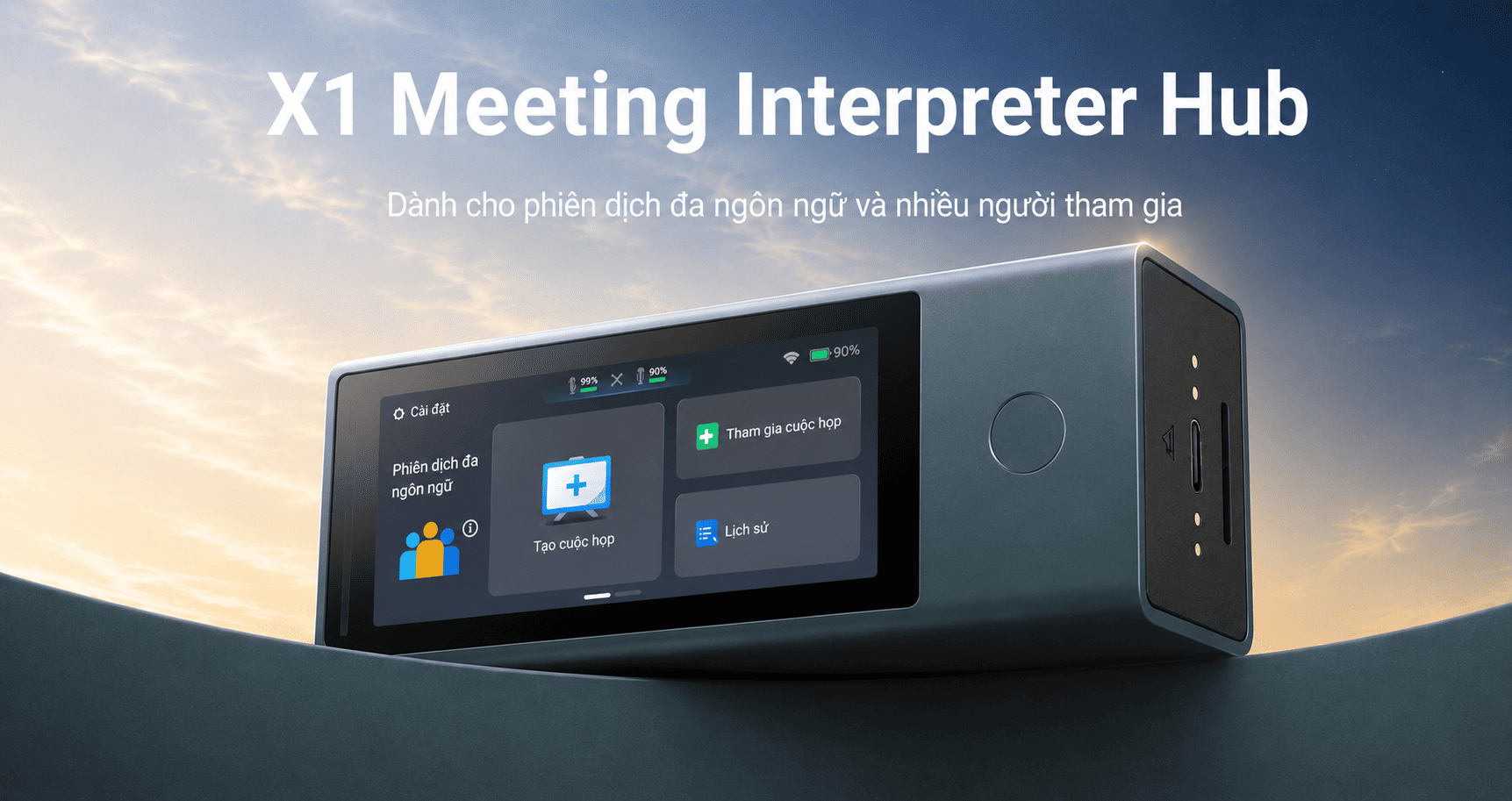 Timekettle X1 Meeting