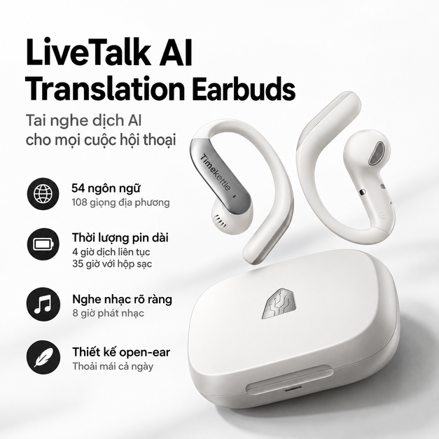 Timekettle LiveTalk AI